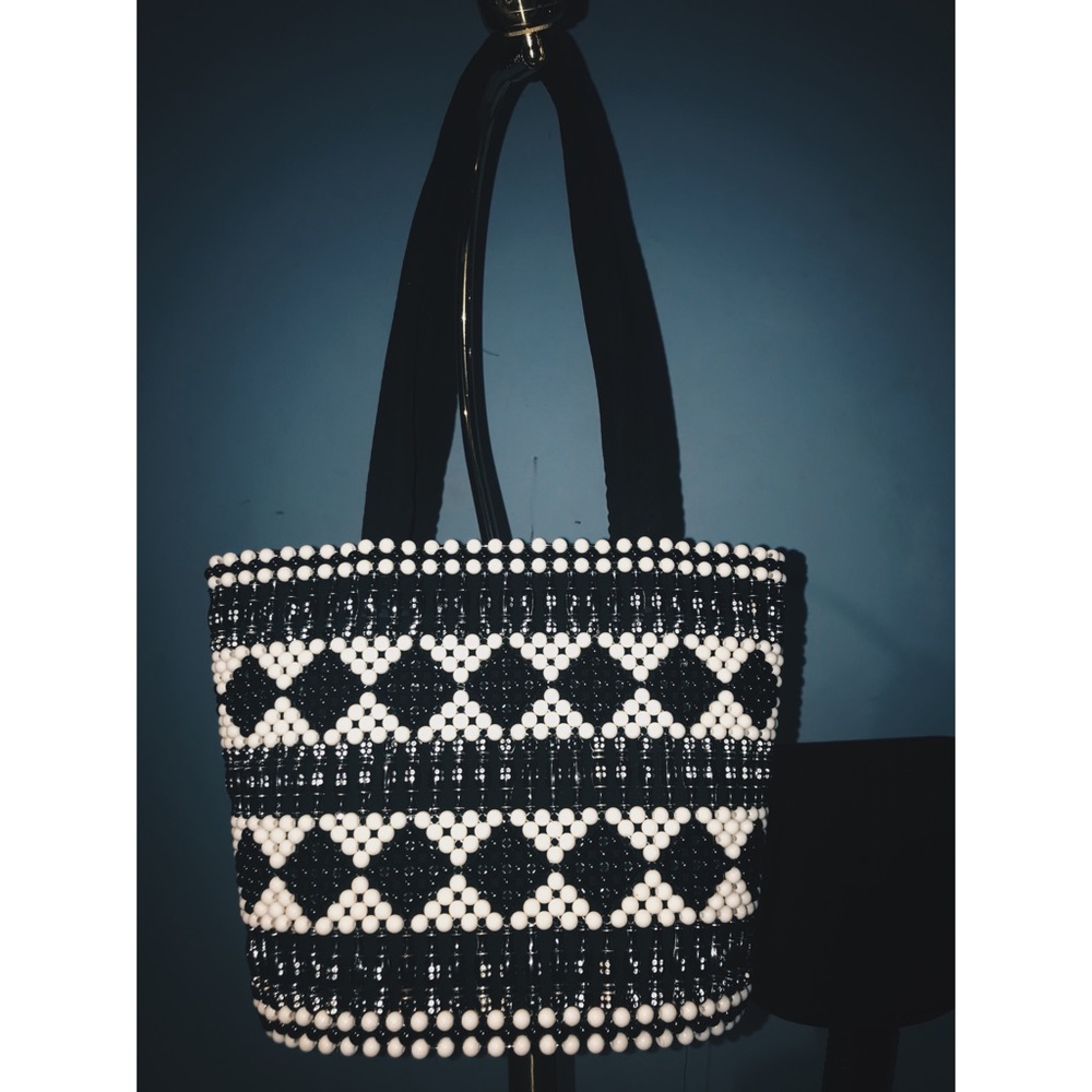 Beaded handbag